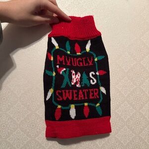 Pet “Ugly Xmas Sweater” SZ S